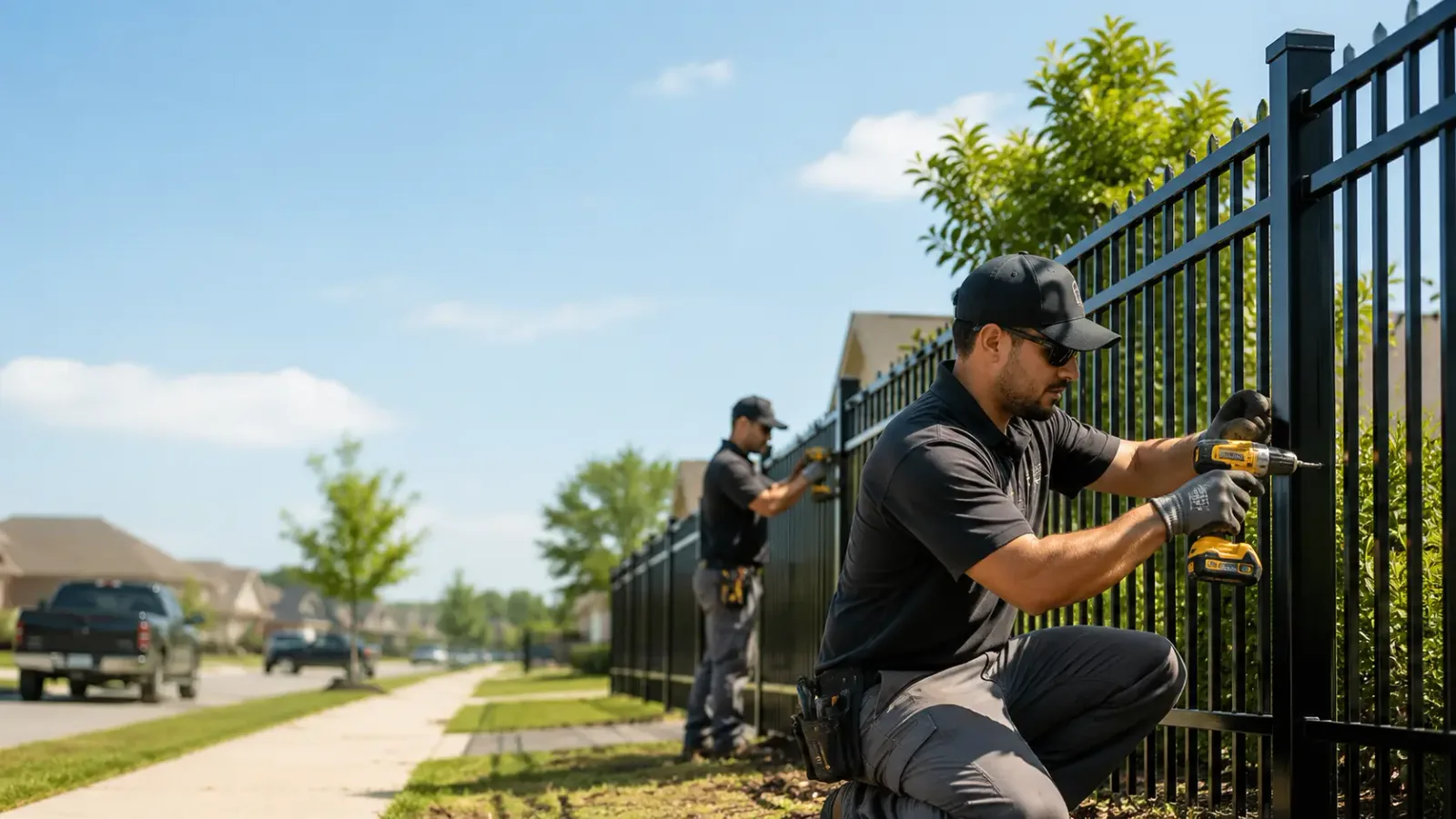 Metal Fence Installation in Mead, WA